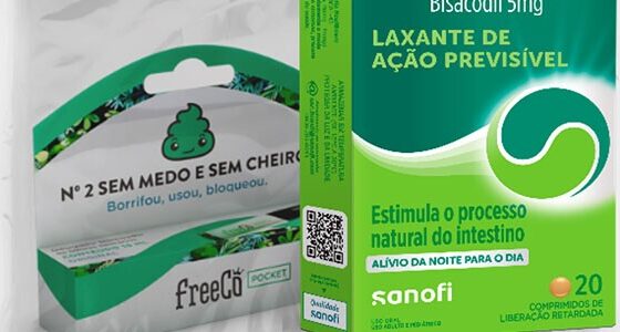 Ducolax e Freecô se unem em kit promocional (Crédito: Divulgação)