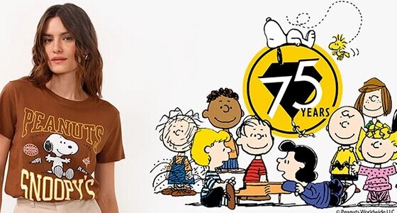 Peanuts e C&A celebram 75 anos de Snoopy (Crédito: Divulgação)